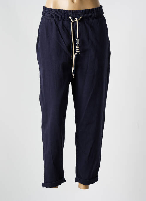 Pantalon 7/8 albastru NINA CARTER femeie