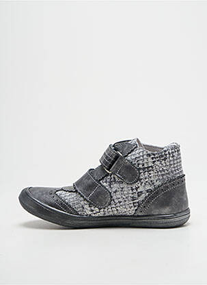 Adidași arcadă plantară vârf rotund gri BELLAMY fată