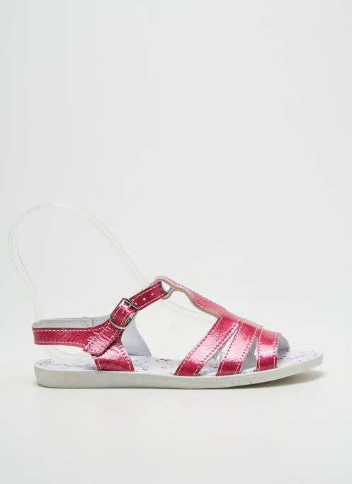 Sandale/Pantofi decupați roz BELLAMY fată