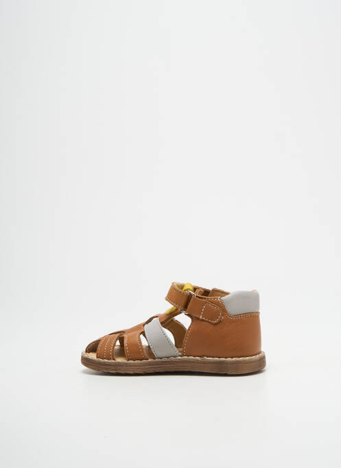 Sandale/Pantofi decupați maro BELLAMY băiat