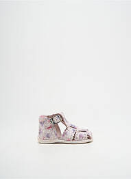 Sandale/pantofi decupați vârf rotund vârf rotund violet BELLAMY fille