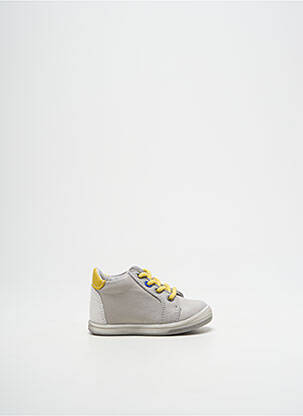 Ghete țesătură satinată vârf rotund gri BELLAMY garcon