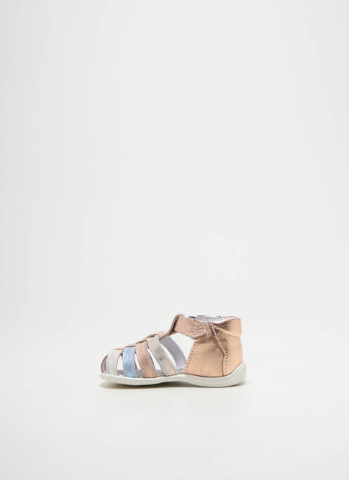 Sandale/Pantofi decupați roz BELLAMY fată