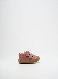 Ghete material neted vârf rotund roz NATURINO fille