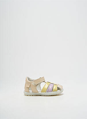 Sandale/Pantofi decupați bej NATURINO fată