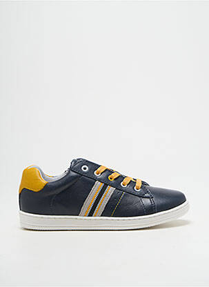 Adidași țesătură satinată vârf rotund albastru BELLAMY băiat