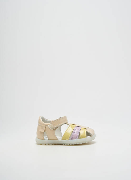 Sandale/Pantofi decupați bej NATURINO fată