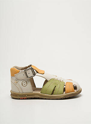 Sandale/Pantofi decupați verde MOD8 băiat