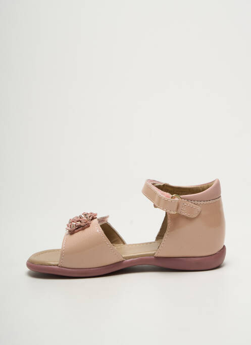 Sandale/Pantofi decupați bej MOD8 fată