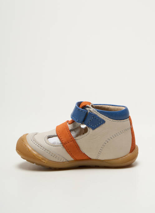 Sandale/Pantofi decupați bej MOD8 băiat