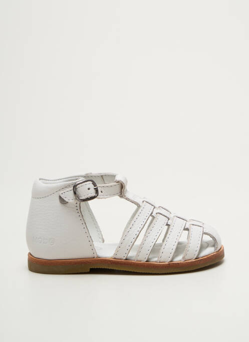 Sandale/Pantofi decupați alb MOD8 copil