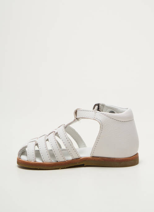 Sandale/Pantofi decupați alb MOD8 copil