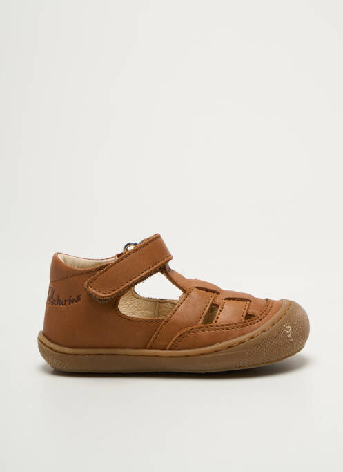 Sandale/Pantofi decupați maro NATURINO băiat