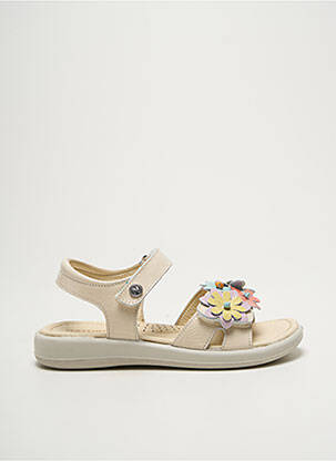 Sandale/Pantofi decupați bej NATURINO fată