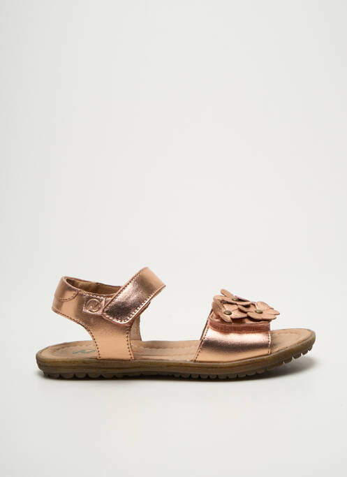 Sandale/Pantofi decupați roz NATURINO fată