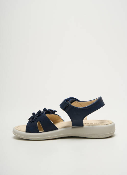 Sandale/Pantofi decupați albastru NATURINO fată