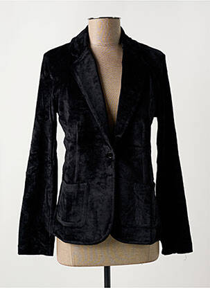 Sacou buzunare negru MAJESTIC FILATURES femeie
