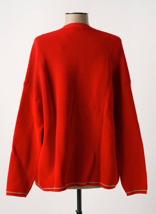 Vestă cu mâneci lungi roșu ANGE femeie