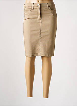 Fustă midi maro MARELLA femeie