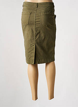 Fustă midi elasticitate verde GERARD DAREL femeie