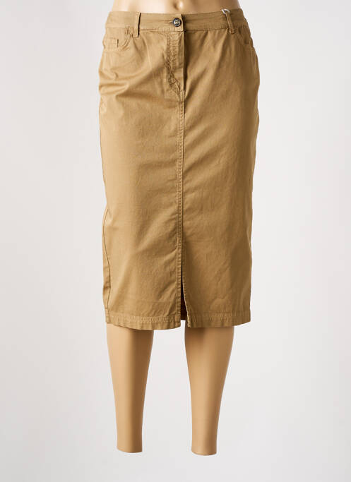 Fustă midi maro MARINA SPORT femeie