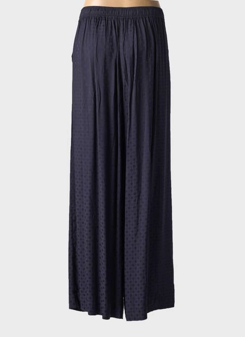 Pantalon larg albastru IDANO femeie