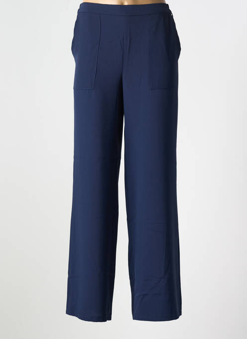 Pantalon larg albastru EMA BLUE'S femeie