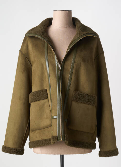 Palton scurt verde EMME M femeie