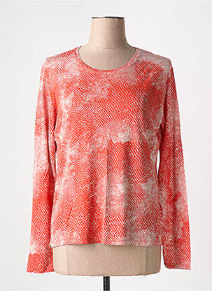 Tricou portocaliu MAJESTIC FILATURES femeie