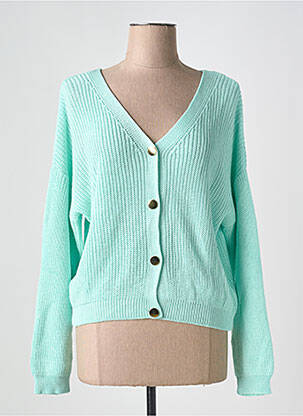 Vestă cu mâneci lungi verde ADN COLLECTION femeie