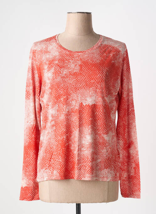 Tricou portocaliu MAJESTIC FILATURES femeie