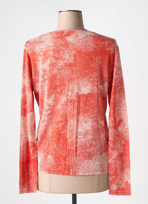 Tricou portocaliu MAJESTIC FILATURES femeie