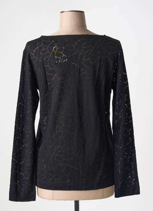 Top negru MAJESTIC FILATURES femeie