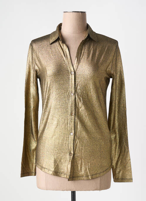 Cămașă auriu MAJESTIC FILATURES femeie
