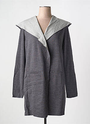 Jachete casual gri MAJESTIC FILATURES femeie