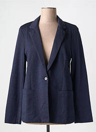 Sacou buzunare albastru MAJESTIC FILATURES femme
