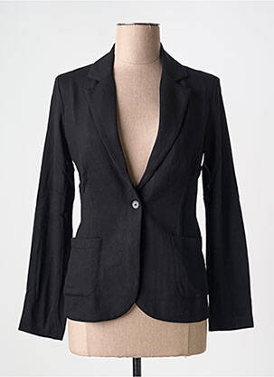 Sacou buzunare negru MAJESTIC FILATURES femeie