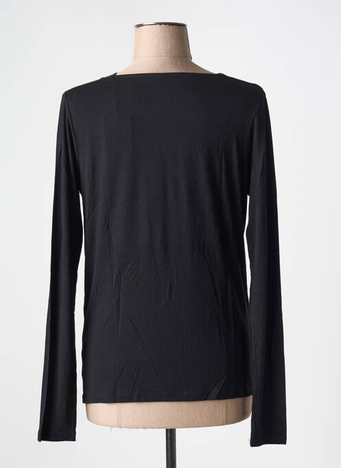 Tricou negru MAJESTIC FILATURES femeie