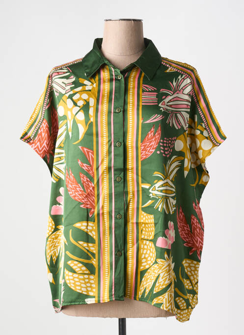 Cămașă verde ANGE femeie