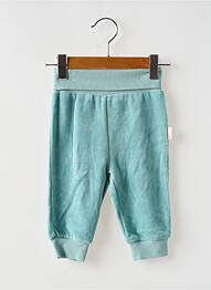 Pantalon drept țesătură catifea talie elastică verde STEIFF băiat