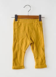 Jegging buzunare talie elastică galben BB AND CO fată