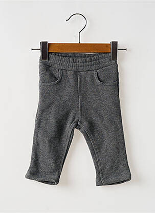 Pantalon slim elasticitate talie elastică gri PETIT BATEAU băiat