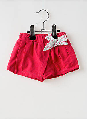 Fustă pantaloni scurți țesătură jersey roșu BULLE DE BB fată