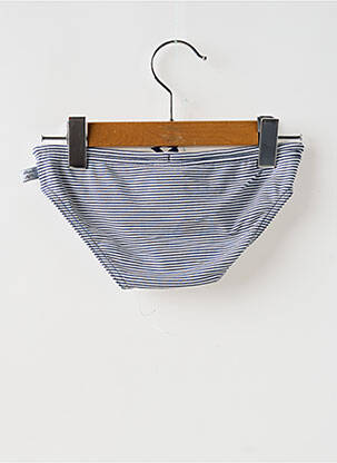 Slip de baie imprimeu dungi albastru PETIT BATEAU băiat