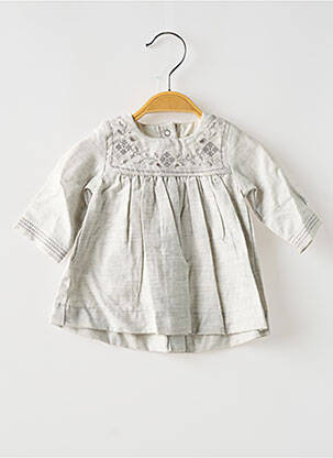 Bluză mâneci lungi mâneci lungi gri PETIT BATEAU fată