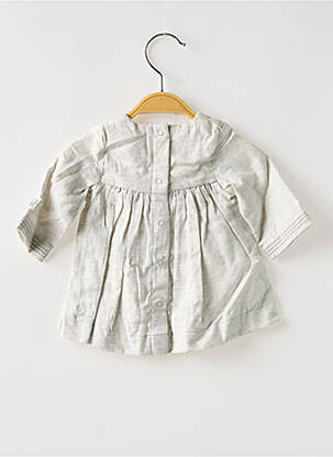 Bluză mâneci lungi mâneci lungi gri PETIT BATEAU fată