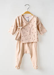 Set pantaloni strânsă la bază roz BB AND CO fille