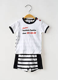 Set șort serigrafie negru BULLE DE BB garcon