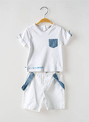 Set șort alb BULLE DE BB băiat