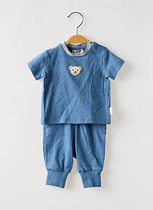 Set pantaloni tip de tricou albastru STEIFF copil